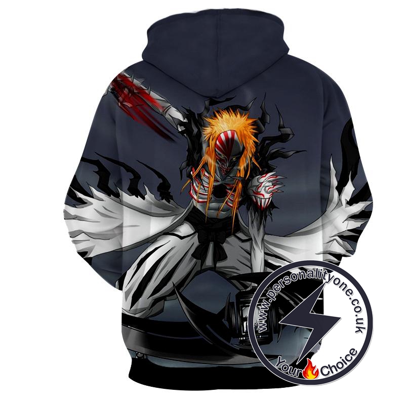 Ichigo Kurosaki - Bleach 3D - Bleach Hoodies